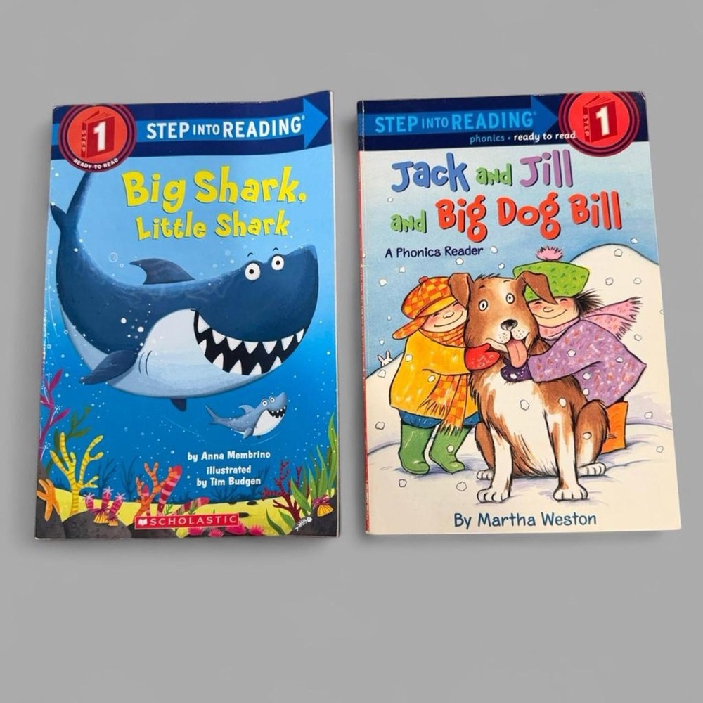 Scholastic Step Into Reading 5 Book Set - Level 1 Readers - Picture 2 of 5